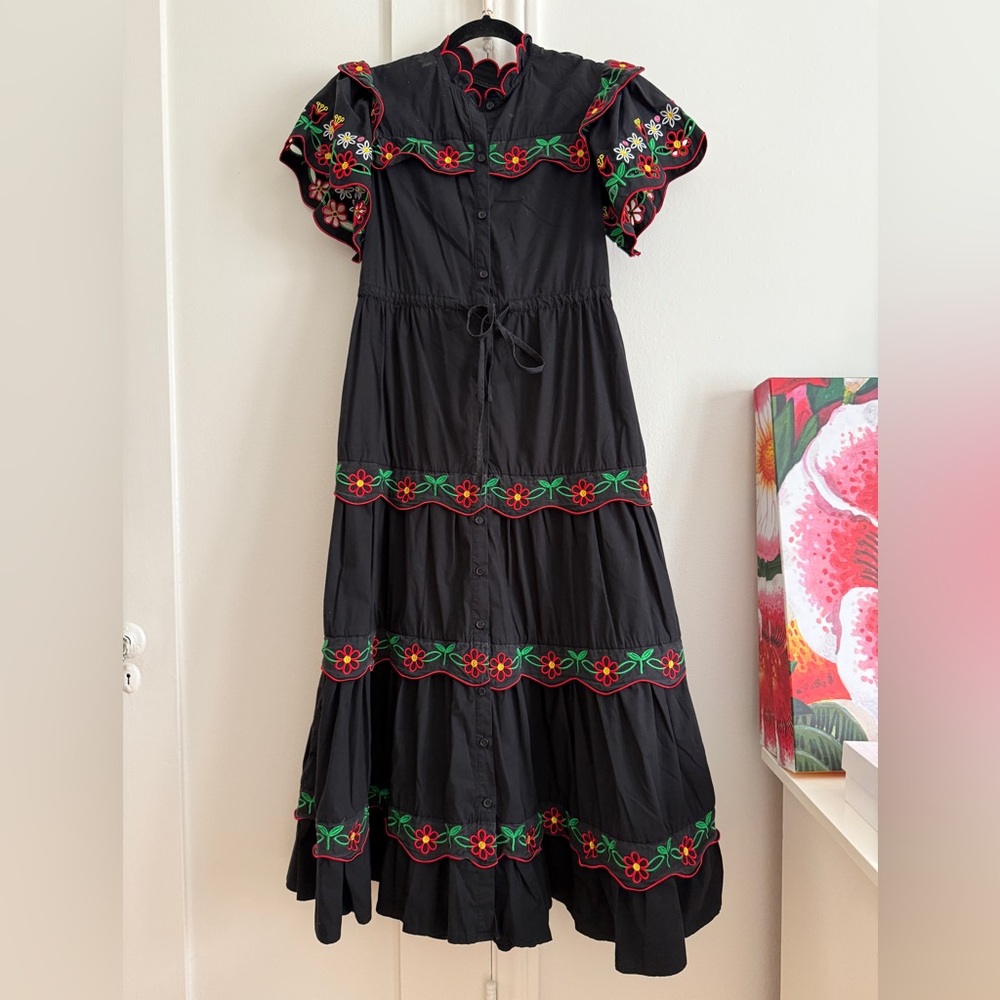 CELIA B BORA BORA DRESS in BLACK sz S